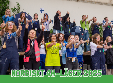 Kom med på Nordiskt 4H-läger sommaren 2025 featured image